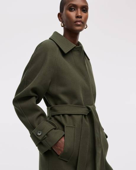 Long Belted Coat