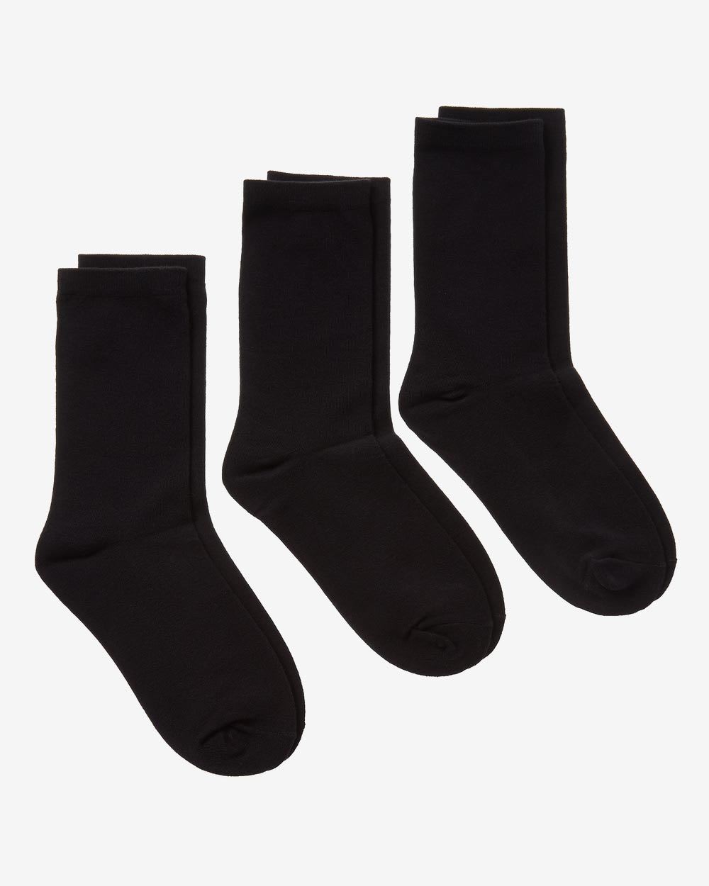 3-Pair Set of Black Socks | Women | Reitmans