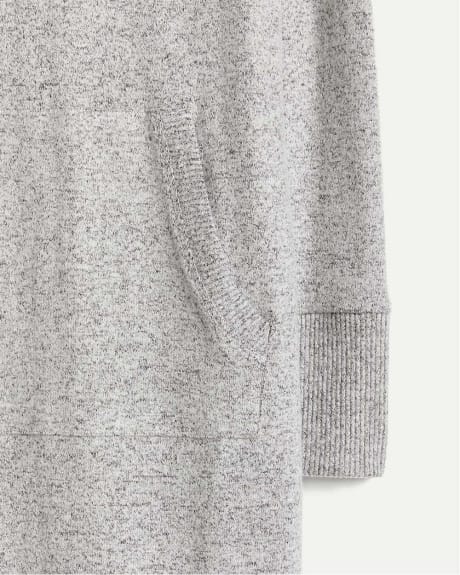 Brushed Hooded Sweater Dress Hyba