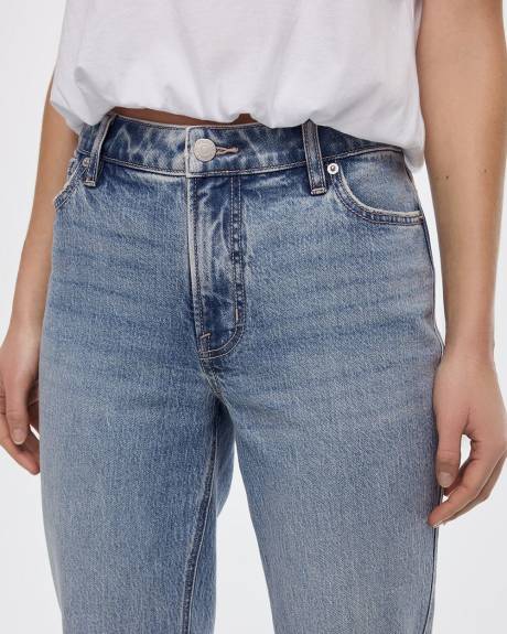 Jean à jambe droite et taille mi-haute - Le Classique - Petite