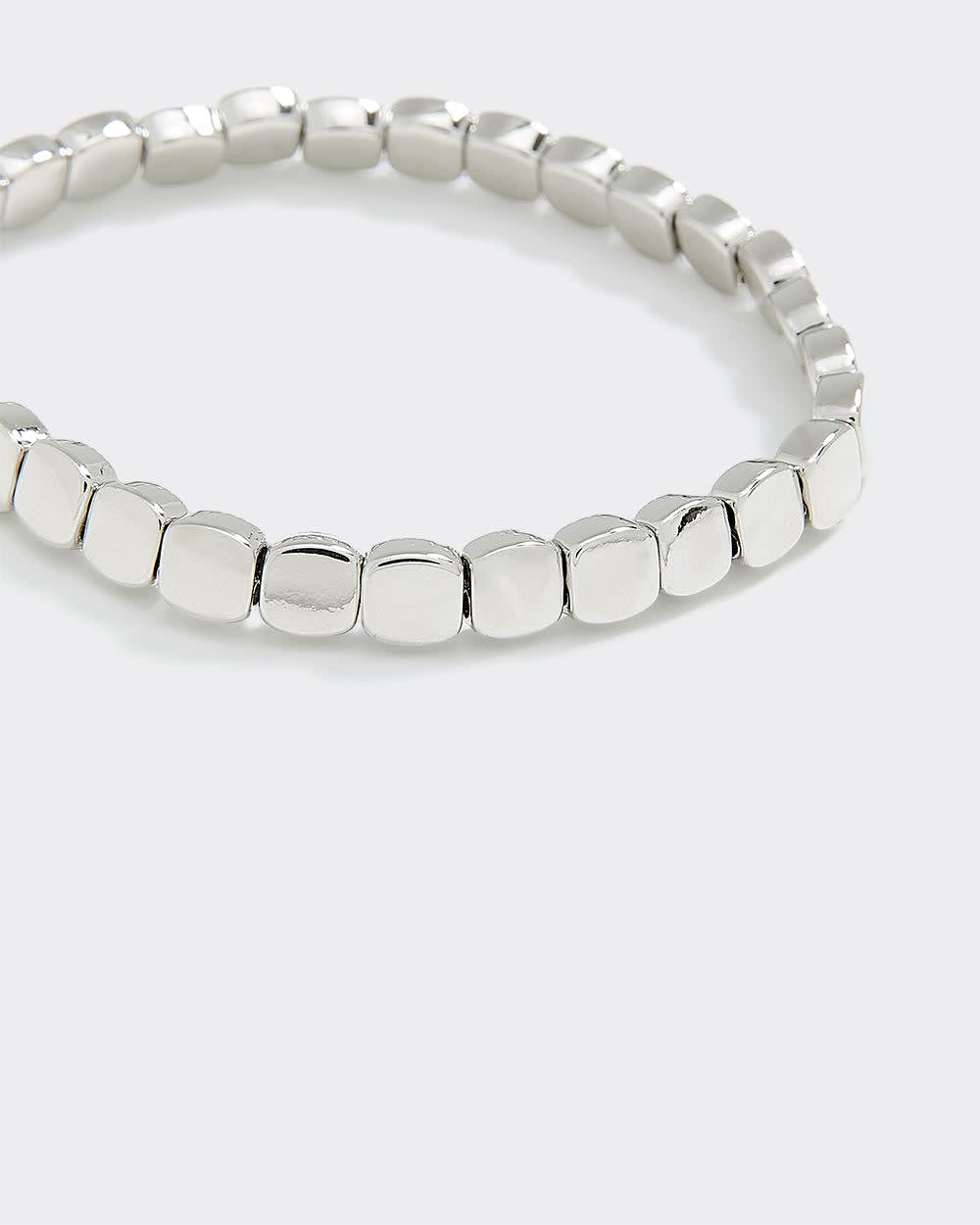 Square-Bead Bracelet