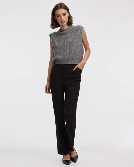 Straight-Leg High-Rise Pant - The Iconic (R)