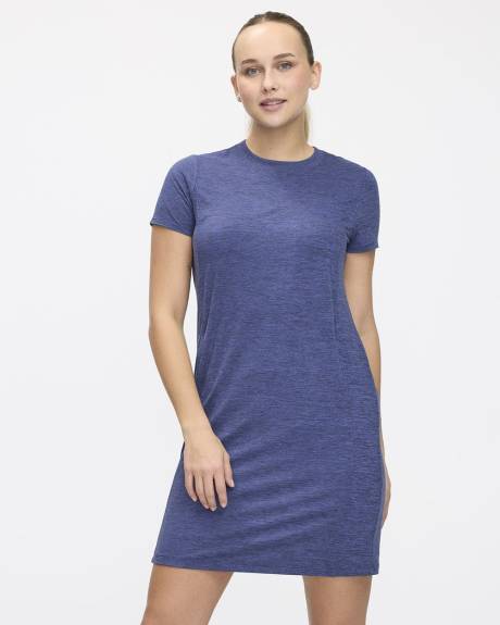 Short-Sleeve T-Shirt Dress - Dry-Lux (R) Hyba