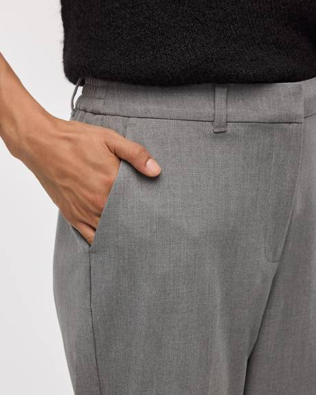 Tapered-Leg High-Rise Pant - The Timeless - Petite