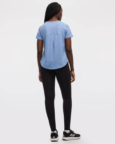 T-shirt à col rond et manches courtes - DRY-LUX (MD) Hyba Essentiels