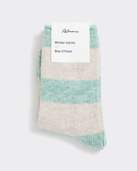 Super-Soft Striped Socks