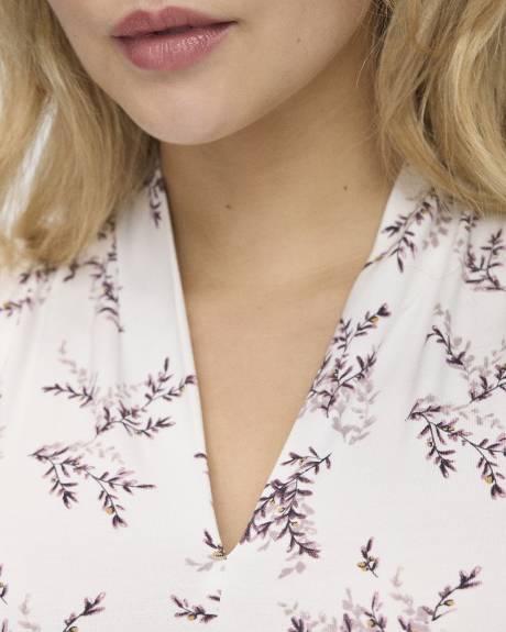 Haut sans manches à col V