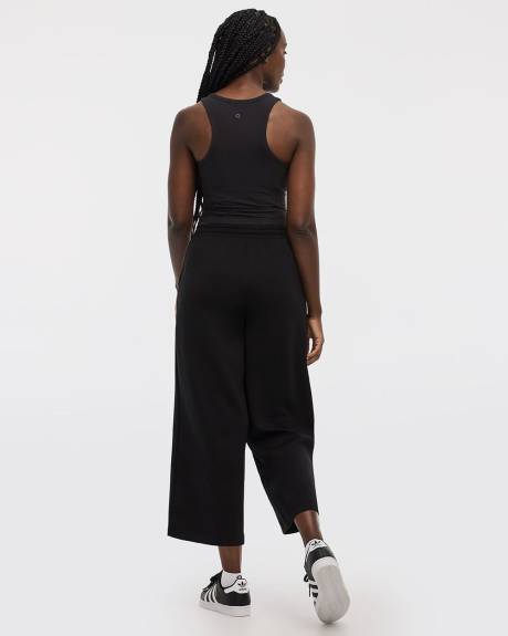 Pantalon court &agrave; jambe large - Hyba