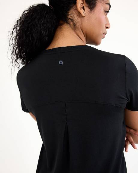 T-shirt à col rond et manches courtes - DRY-LUX (MD) Hyba Essentiels