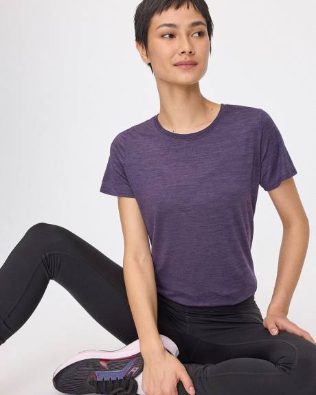 Short-Sleeve Crew-Neck Tee - DRY-LUX (R) Hyba Essentials