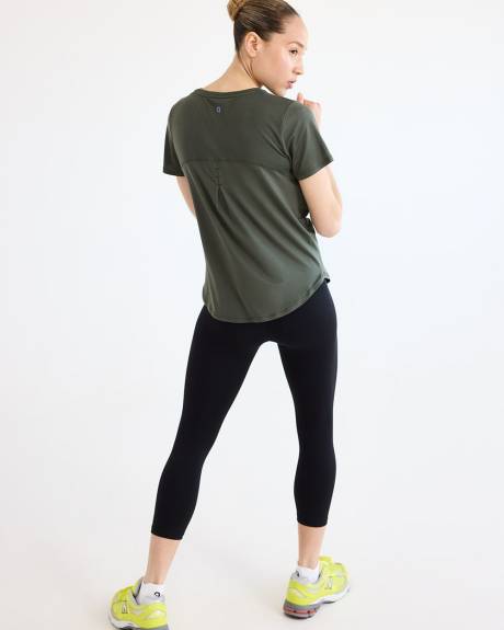 T-shirt à col rond et manches courtes - DRY-LUX (MD) Hyba Essentiels