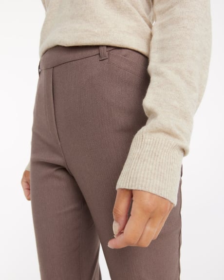 Pantalon à jambe droite à motif zigzag, L'Iconique