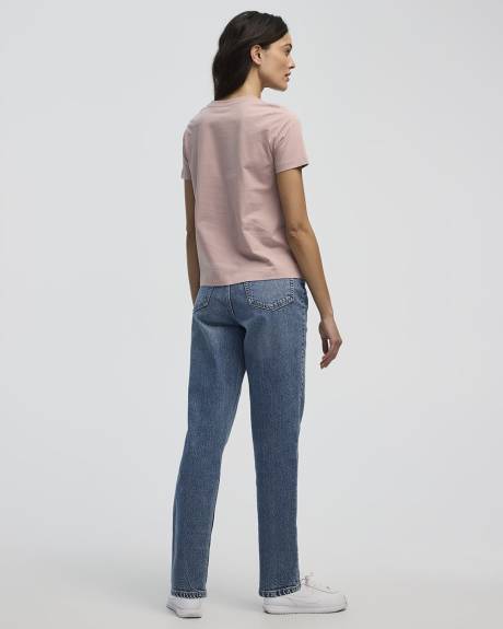 Boyfriend Crew Neck T-Shirt - R Essentials