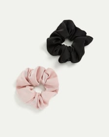 Solid Scrunchies, Set of 2