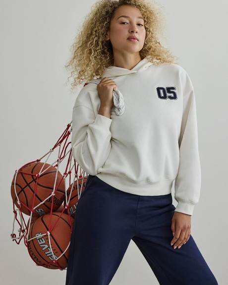 Fleece Graphic Hoodie - Hyba