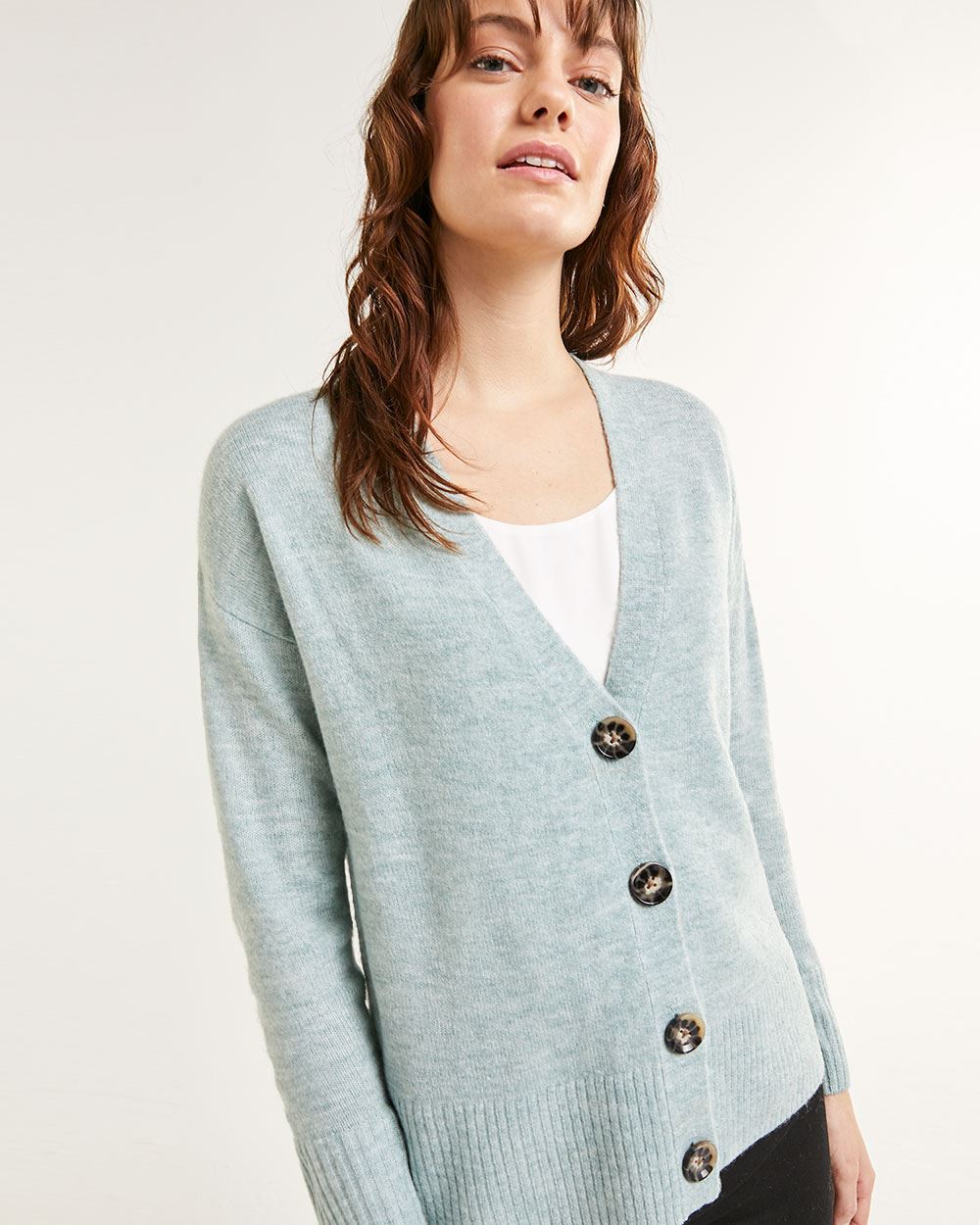 Long Sleeve Buttoned Cardigan