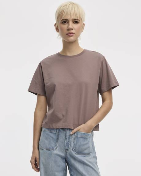 Crew-Neck Boxy T-Shirt