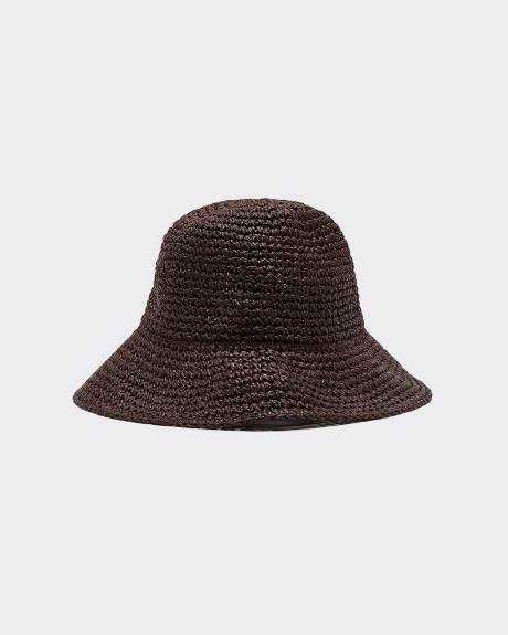 Straw Bucket Hat