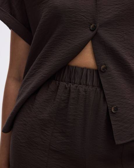 Pantalon à jambe large - Petite