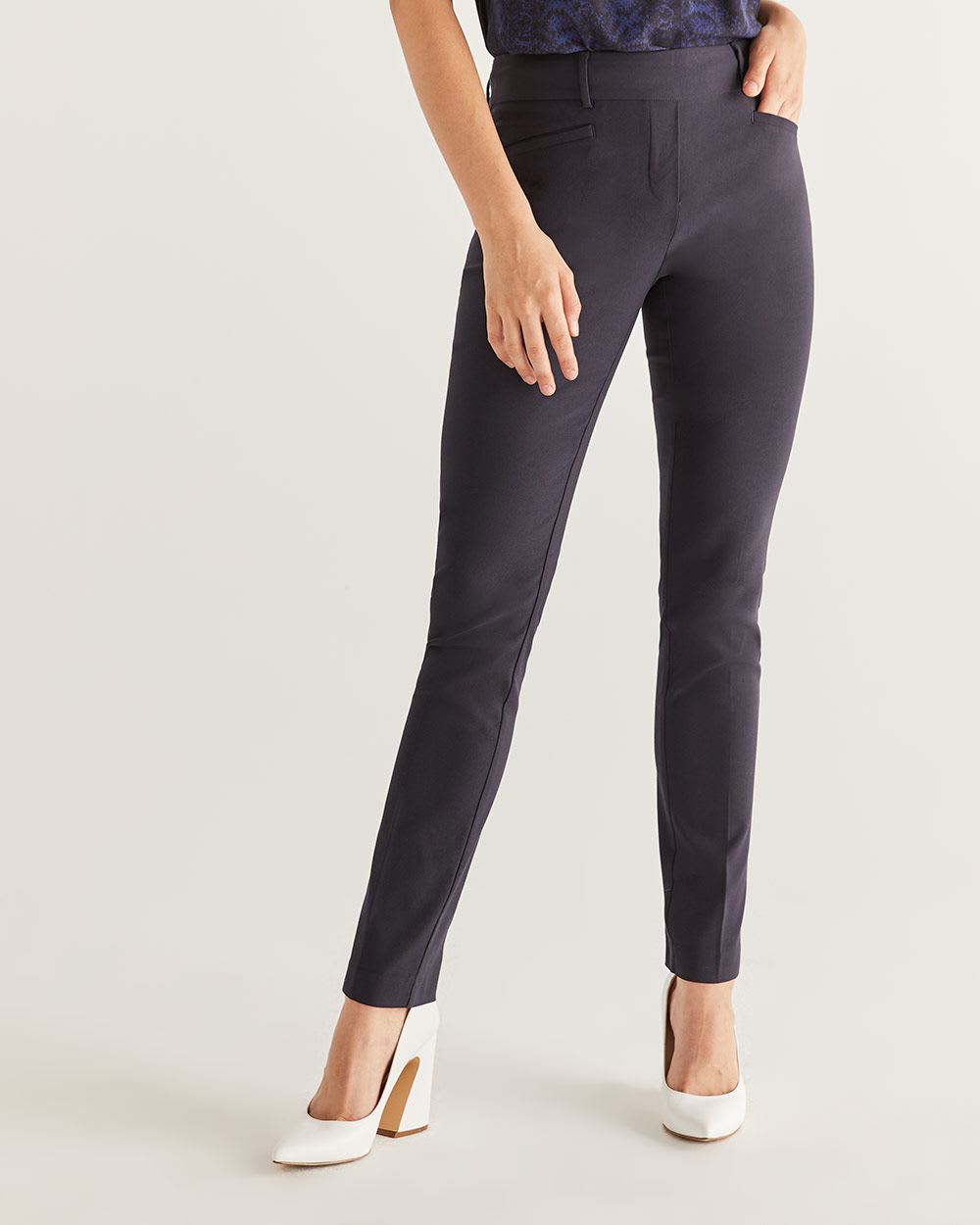Straight Pull On Pants The Iconic - Petite