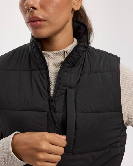 Sleeveless Puffy Vest - Hyba