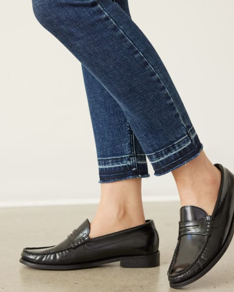 Skinny-Leg High-Rise Ankle Jean