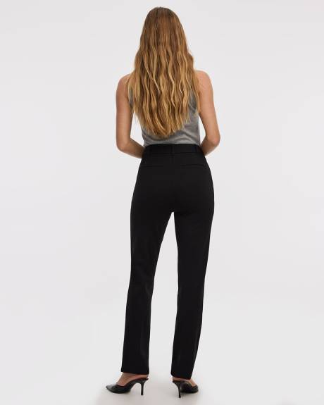 Pantalon à taille haute et jambe droite - Le Stretch Moderne (MD) - Long