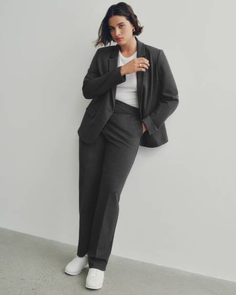 Straight-Leg High-Rise Pants - The Modern Stretch (R)