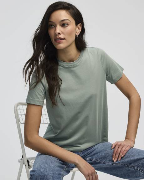 Boyfriend Crew Neck T-Shirt - R Essentials