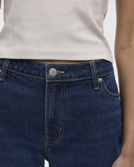 Straight-Leg Mid-Rise Jean - The Classic - Petite