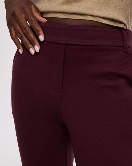 Pantalon à taille haute et jambe droite - Le Stretch Moderne (MD)