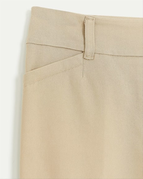Pantalon capri à jambe étroite et taille haute - L'Iconique (MD) - Petite