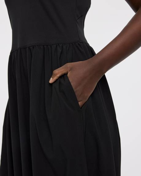 Robe maxi sans manches avec soutien-gorge intégré - Hyba