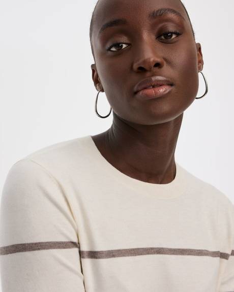 Striped Long-Sleeve Pullover - R Essentials