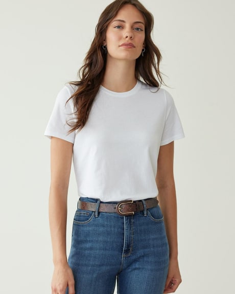 T-shirt à manches courtes et col rond, R Essentials