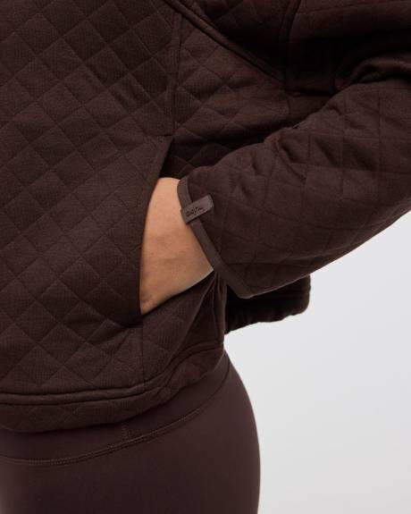 Quilted Jacquard Jacket - Hyba