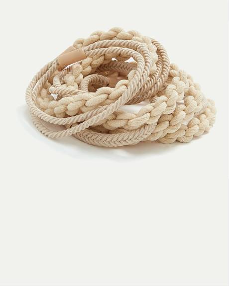 Élastiques à cheveux, ens. de 8