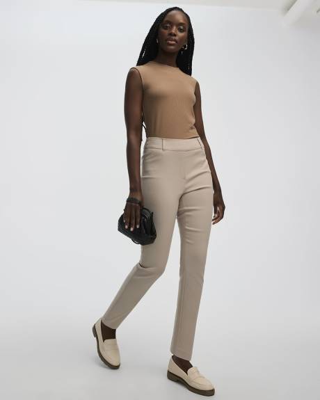 Slim-Leg High-Rise Ankle Pant - The Iconic (R)