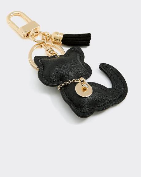 Black Cat Bag Charm