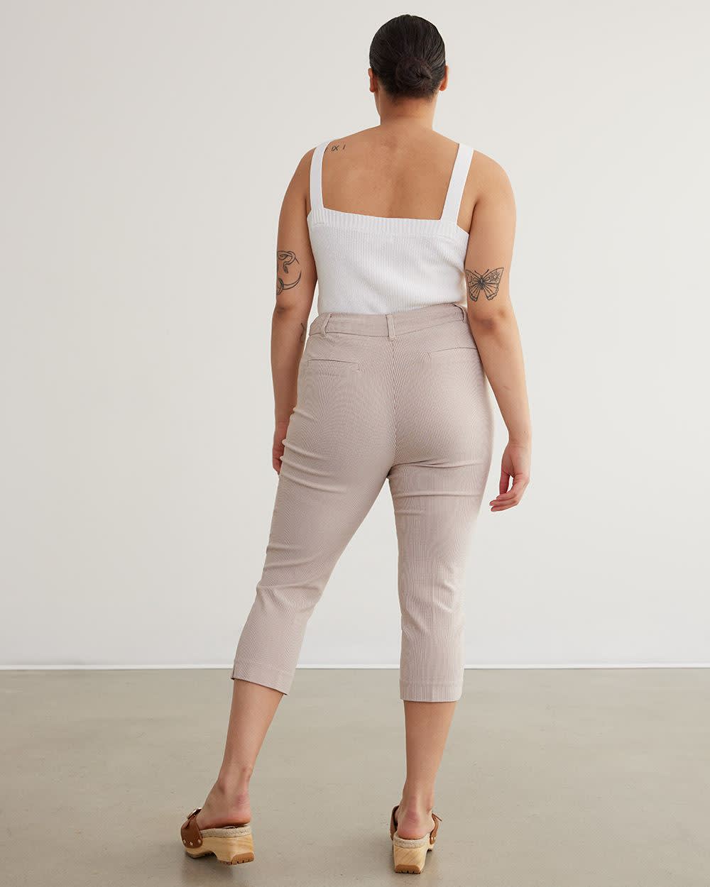 SlimLeg HighRise Capri Pants, The Iconic Petite Petite Reitmans