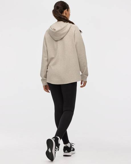 Tunique à capuchon en jacquard - Hyba