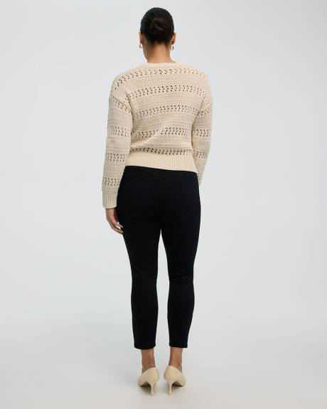 Cropped Denim Legging Pants - R Essentials