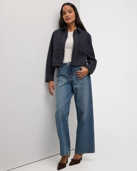 Short Shacket with Pockets