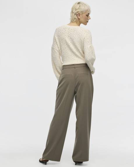 Wide-Leg High-Rise Pant - The Timeless