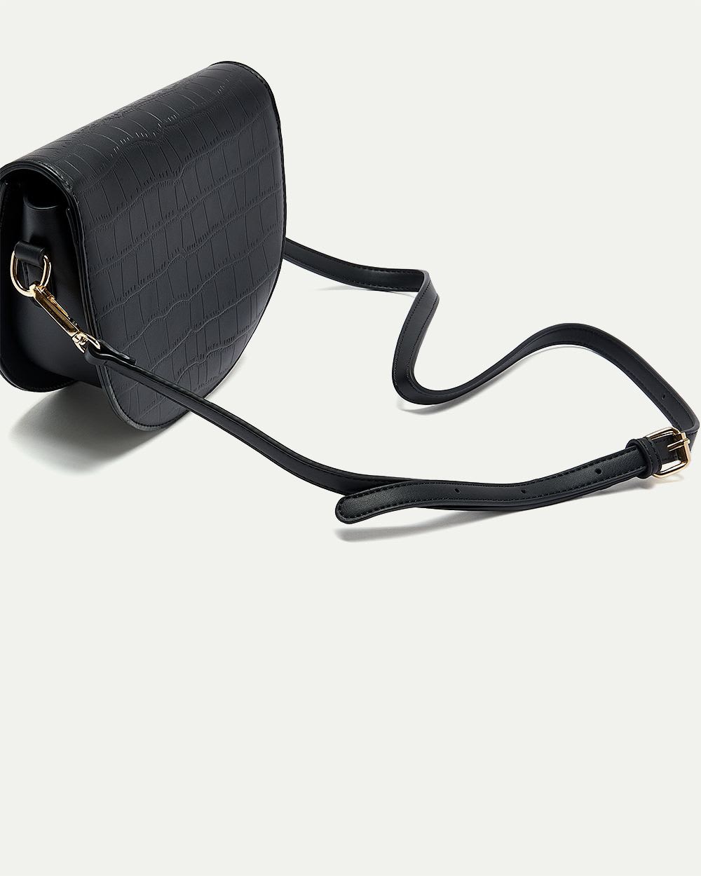 Cross-Body Bag with Braided Handle