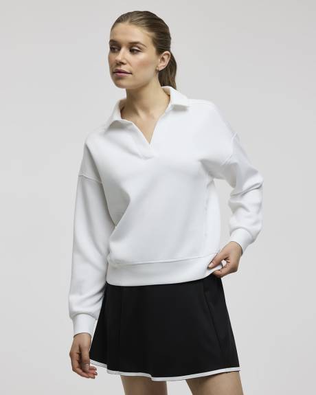 Long-Sleeve Polo