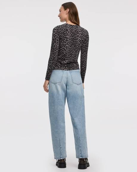 T-shirt à col rond à manches longues - R Essentials