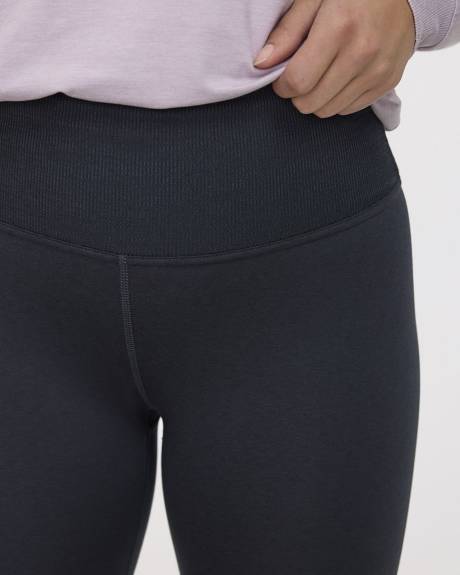 Legging avec taille côtelée - Hyba