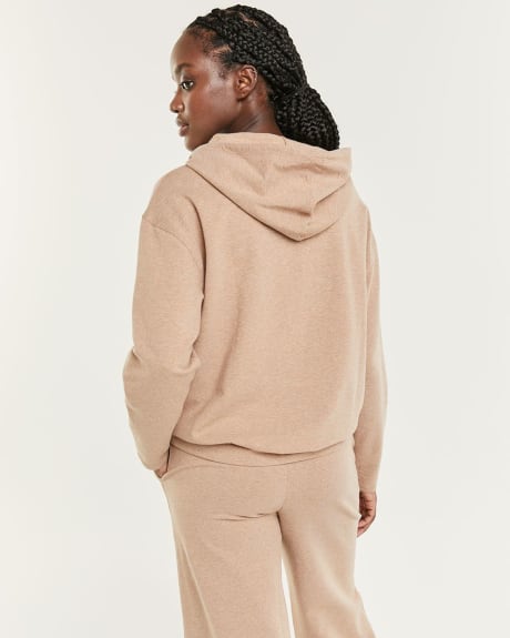 Hooded French Terry Pullover Hyba