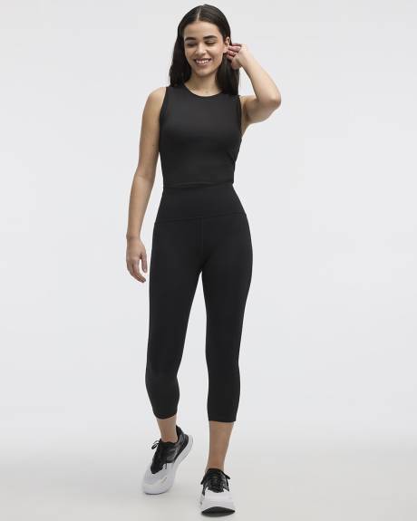 Legging capri Pulse à taille haute avec bande de compression - Hyba